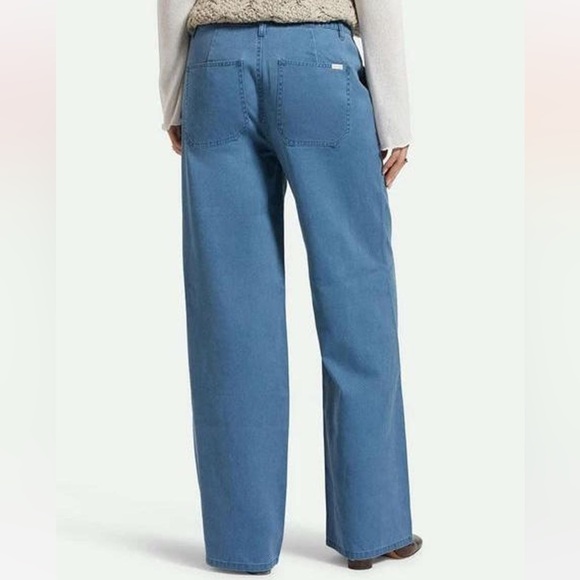 Brixton Women’s Vintage Military Lightweight Pant in Deep Sea, Size 27, NWT - Picture 4 of 4